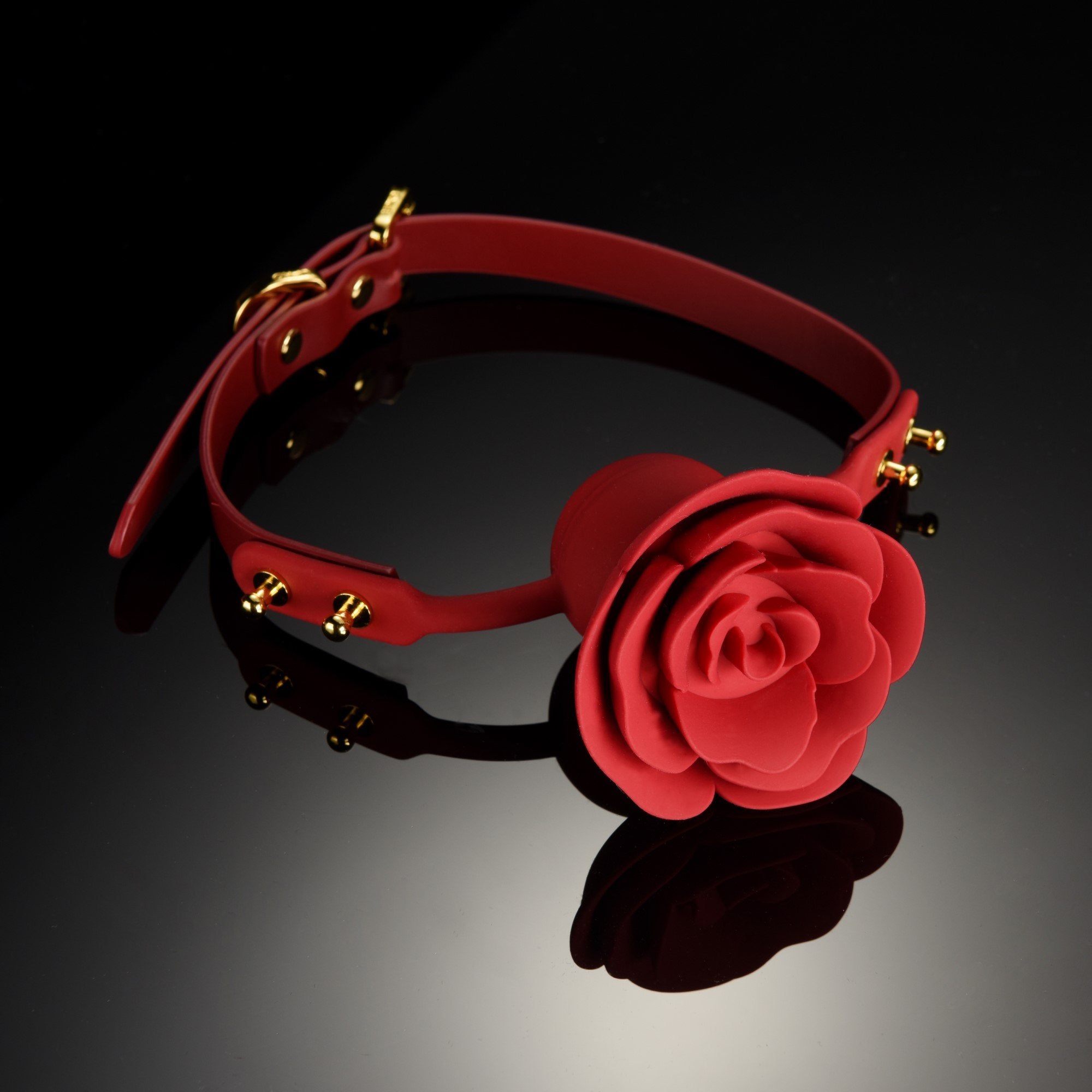ZALO & UPKO Doll Designer Collection Rose Ball Gag - Red – UPKO USA