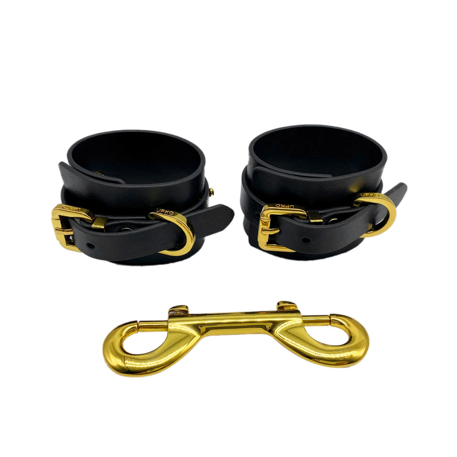 Luxury Italian Leather Personalized Handcuffs