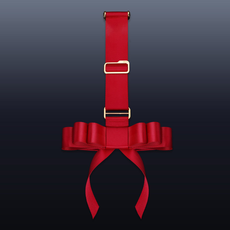 Portable Bowknot Over-the-door Hand Restraint Gear