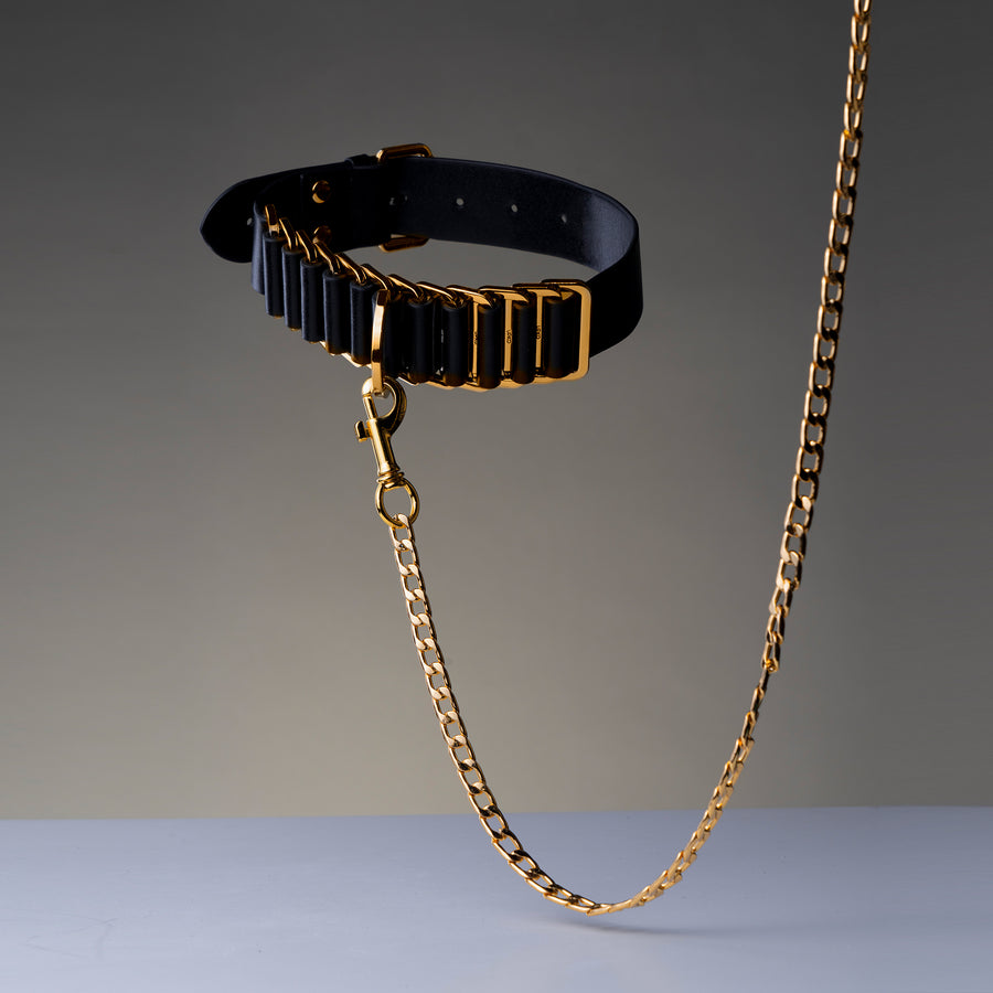 Indulge In The Restraints Collection Leather Choker