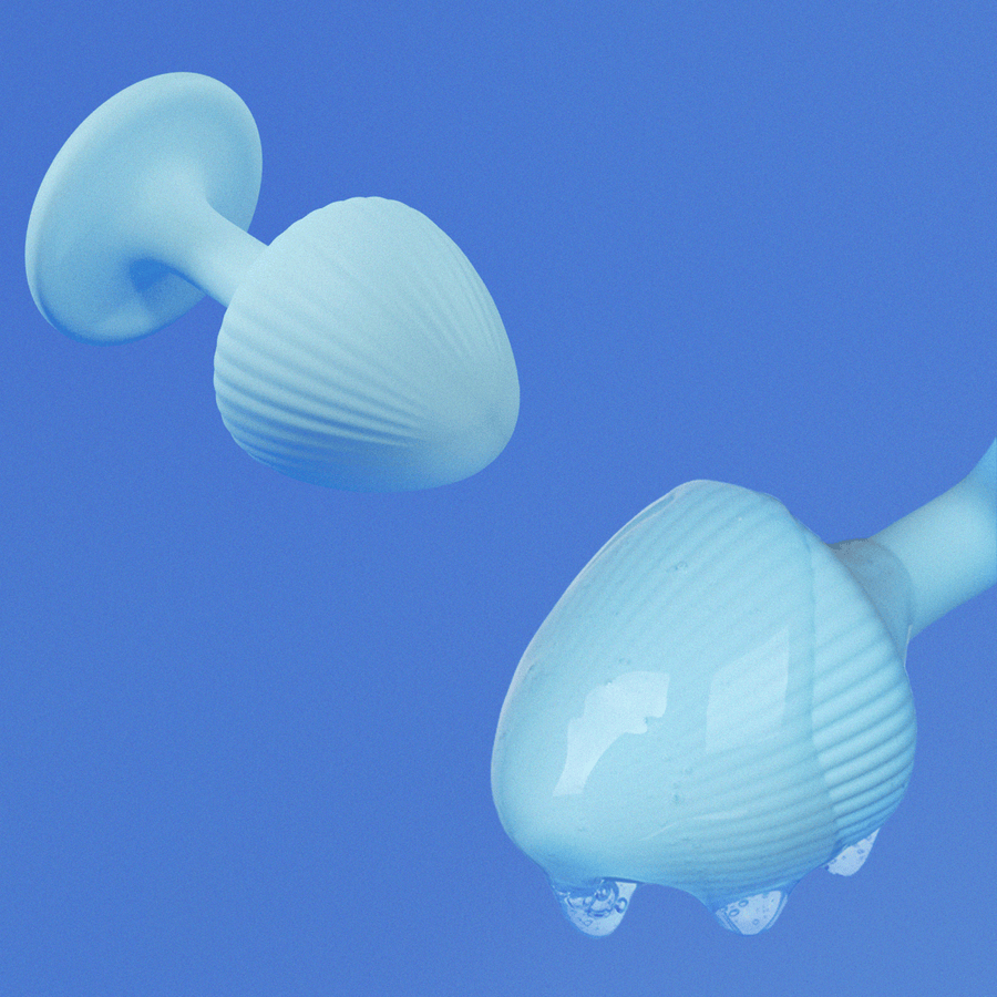 Poop Plugss Mushroom Butt Plug Set 3-Piece Soft Silicone Design
