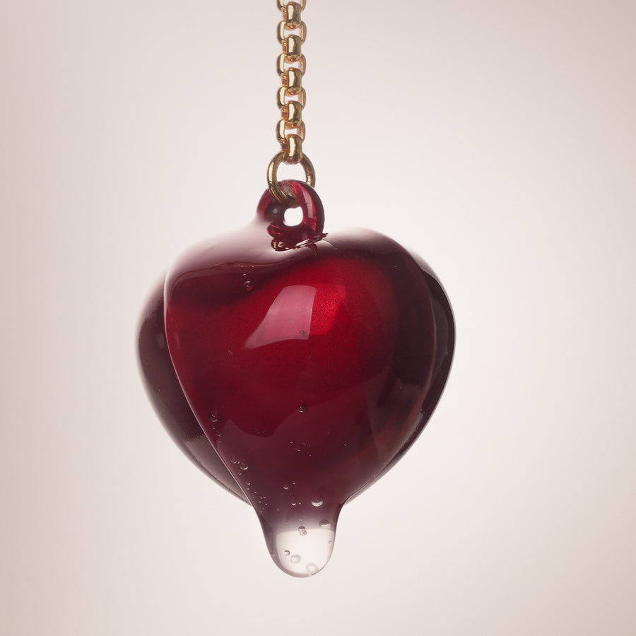 Love: Liquid Red Heart Nipple Pasties